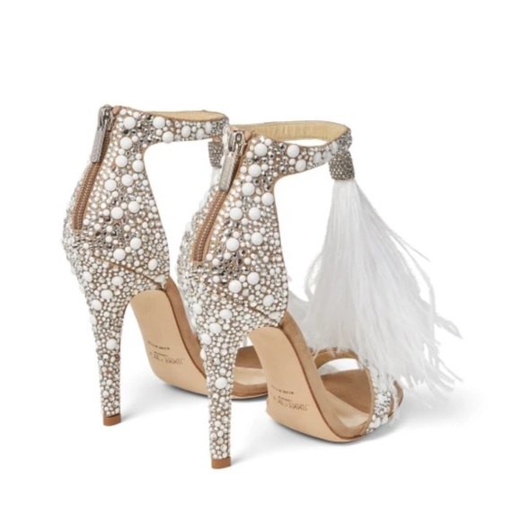 Jimmy Choo Viola 110 Crystal Heels - Picture 2 of 10